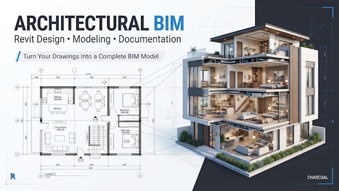 develop a professional architectural bim model in revit
