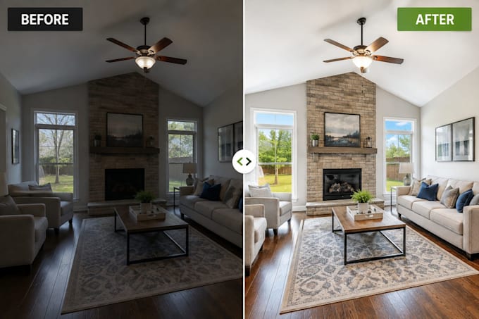 do hdr real estate blending editing single exposure with photoshop editing