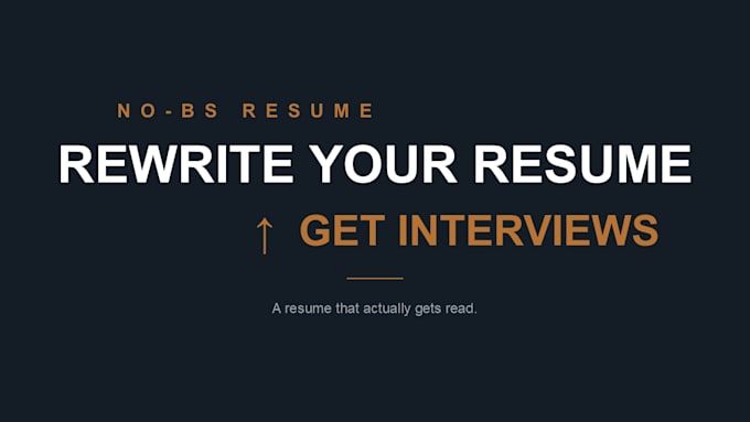 diagnose why your resume is not getting interviews