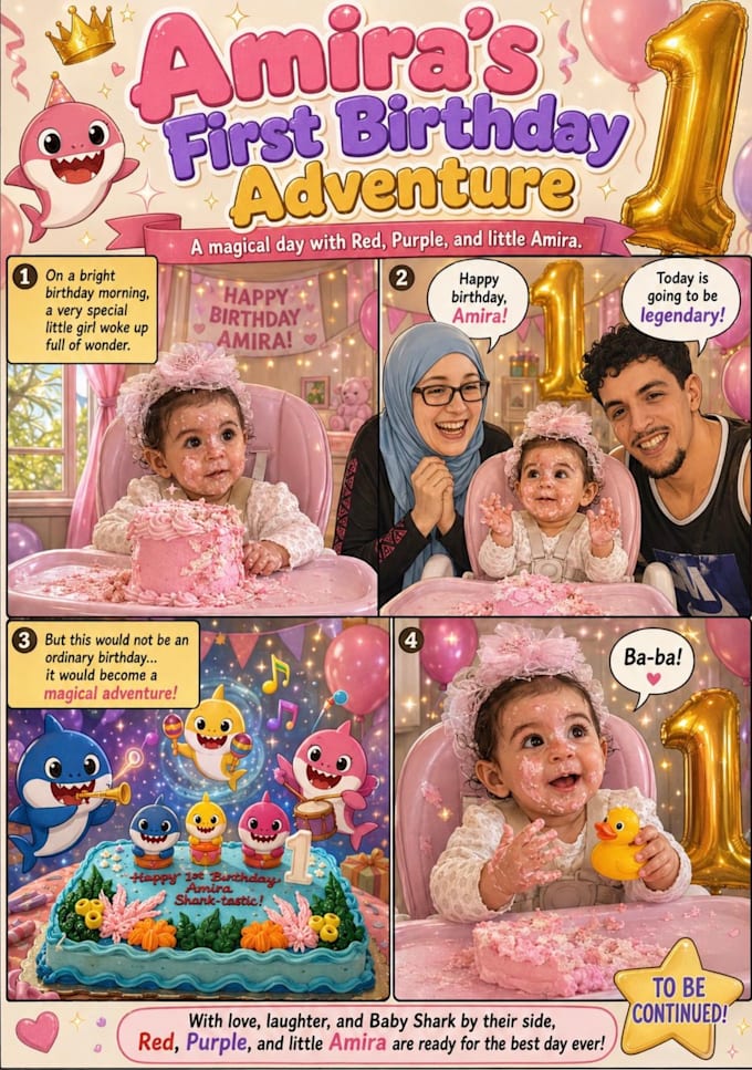 create a personalized digital comic book for you