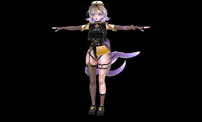 edit, create vrchat avatar, furry avatar, vrc avatar, live2d anime vtuber model