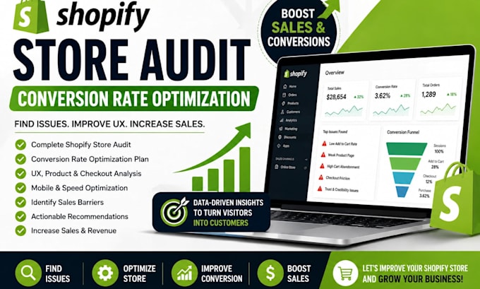do payhip store audit provide conversion rate plan optimization boost sales