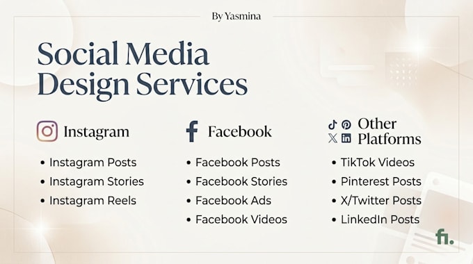 design professional social media posts, stories and reels