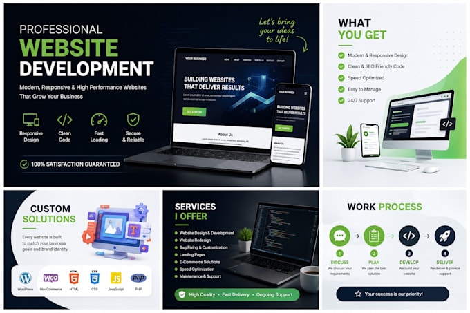 fix bugs, customize code and develop web programming solutions