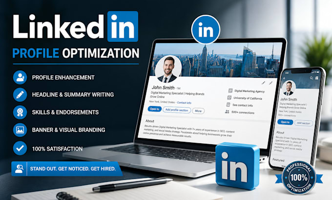 optimize your linkedin profile with seo keywords for more visibility
