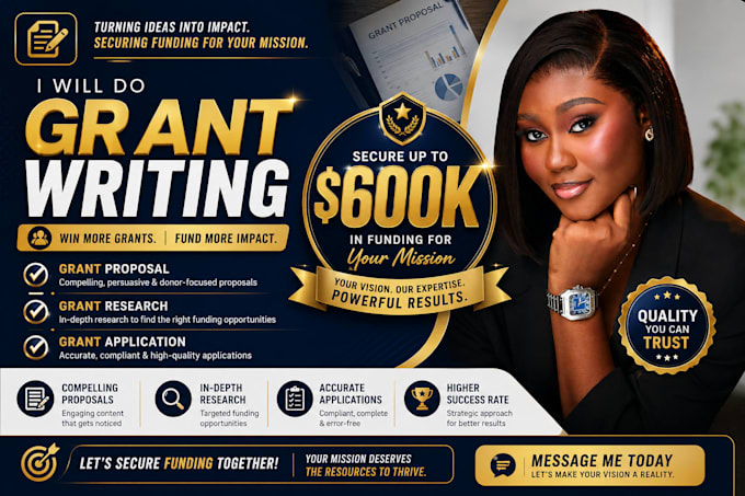 do grant writing, grant proposal, grant research, and grant application