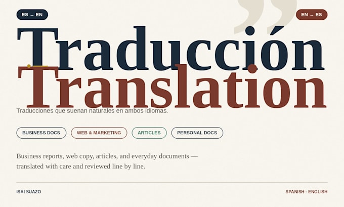 translate spanish to english