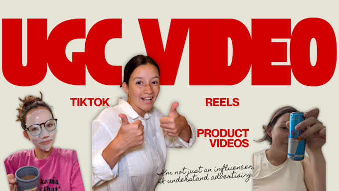 create authentic, everyday ugc videos for you