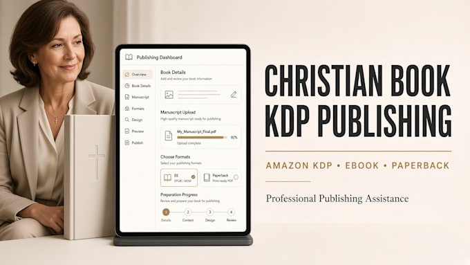 do amazon KDP book publishing for christian authors