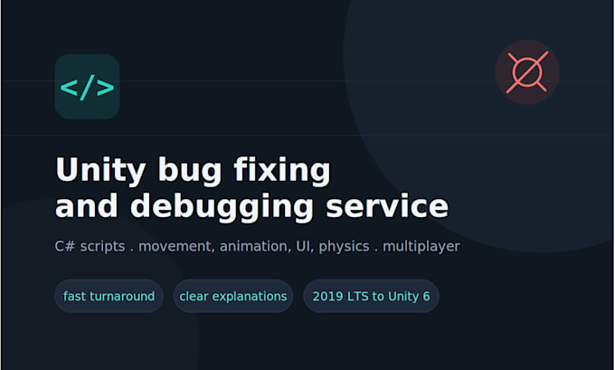 fix bugs and errors in your unity csharp game script