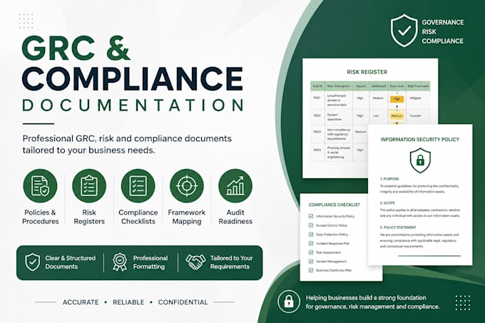 create grc and compliance documentation