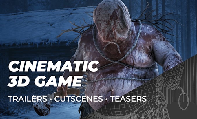 create cinematic 3d game trailers and cutscenes