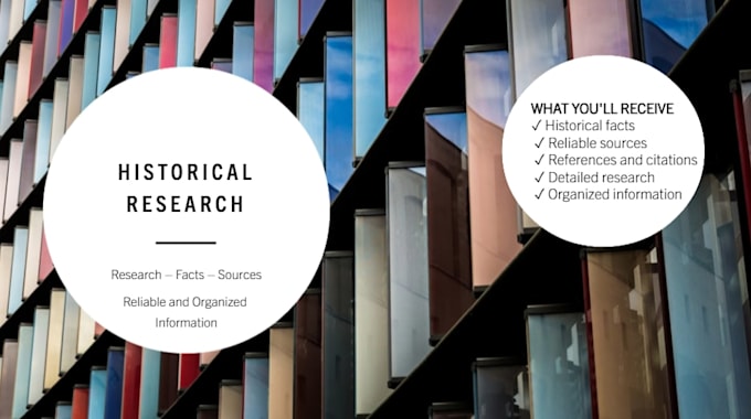 conduct a detailed historical research on any topic