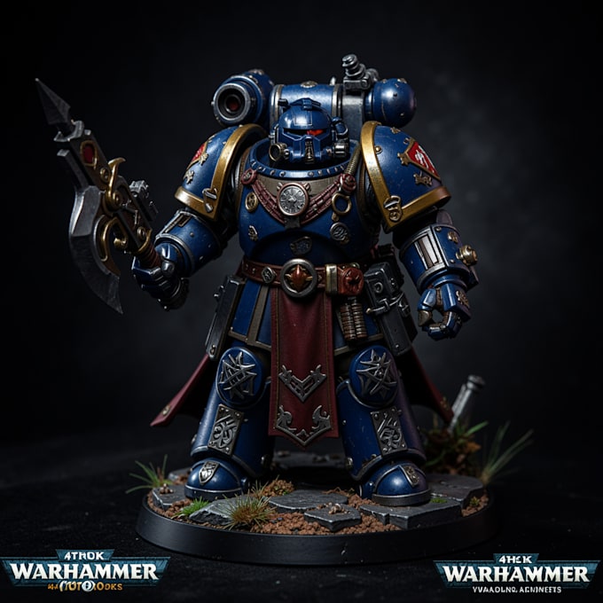 create warhammer 40k art