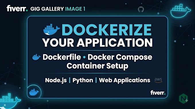 dockerize your application using docker