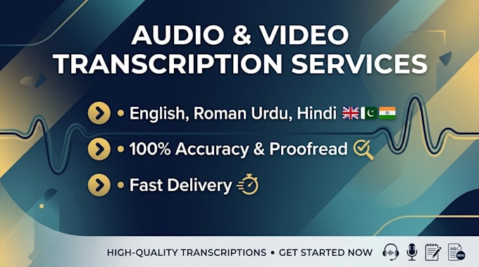 do accurate audio transcription and translation