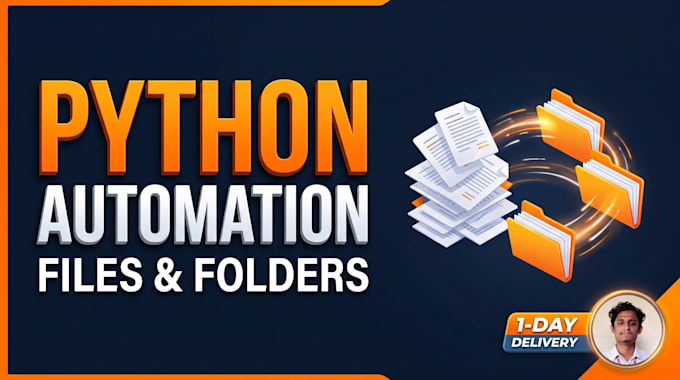 build a python script to automate your files and folders