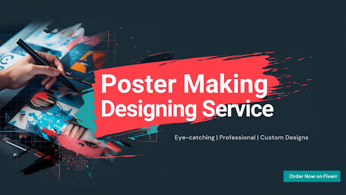 design professional posters, flyers and promotional graphics