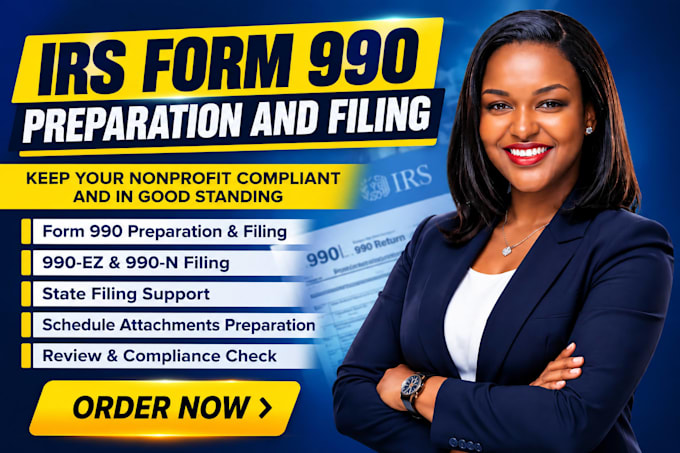 prepare your US nonprofit form 990 tax return