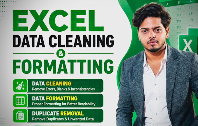 clean format and organize your excel data