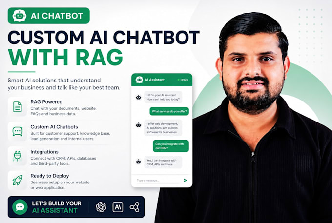build a custom ai chatbot with rag for your business