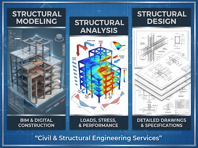 do structural analysis and modelling