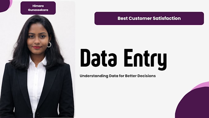 provide accurate data entry, excel, copy paste and formatting