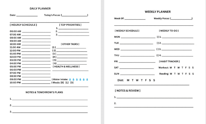 design custom kdp planner and journal