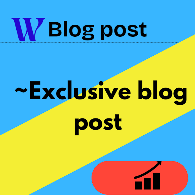 create exclusive blog post