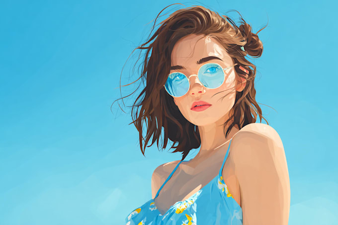 draw semi realistic art