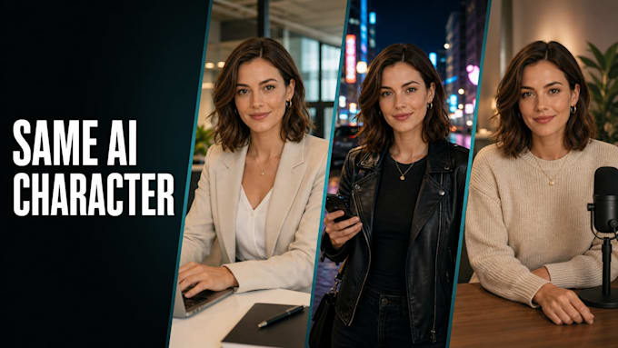 create consistent ai character videos from your authorized photos