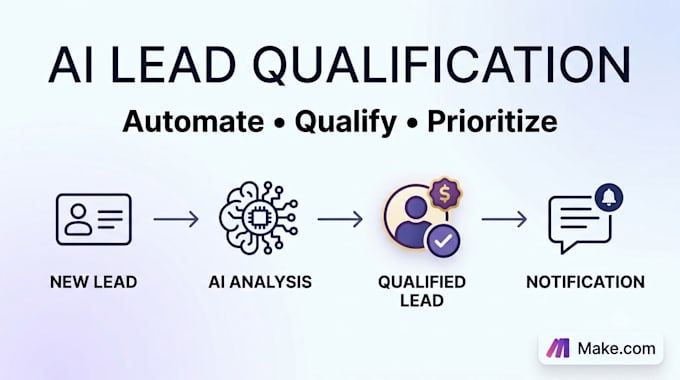 build an ai lead qualification automation using make