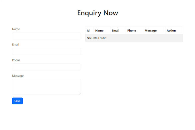 create a responsive HTML CSS javascript website or form