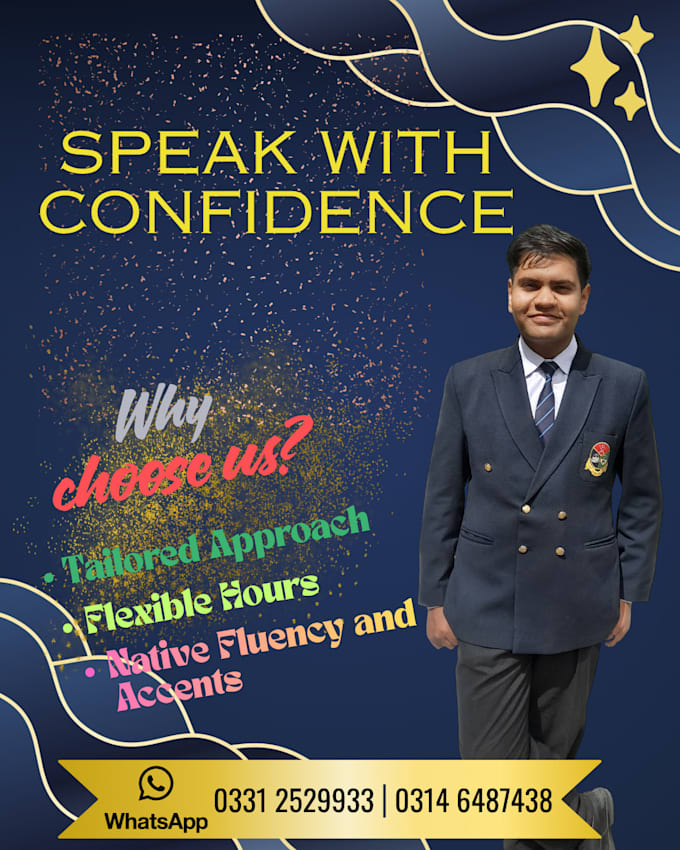 teach native english conversation and fluency