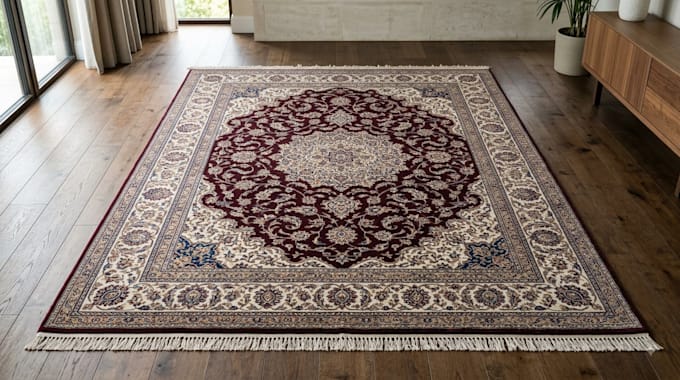 l create a unique custom carpet design and pattern