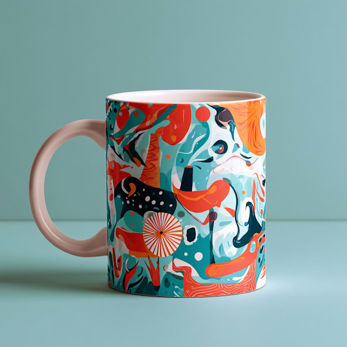 create coffee mug design for your pod business