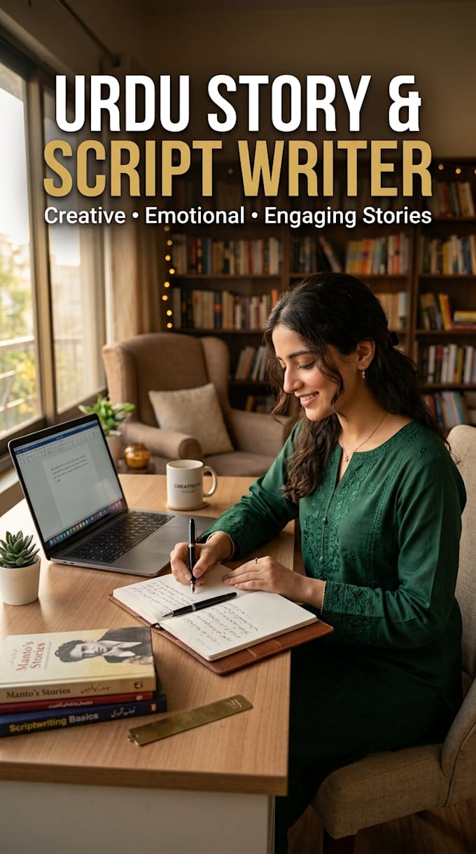 write engaging urdu stories and scripts