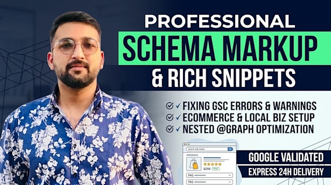 schema markup creation, optimization and implementation