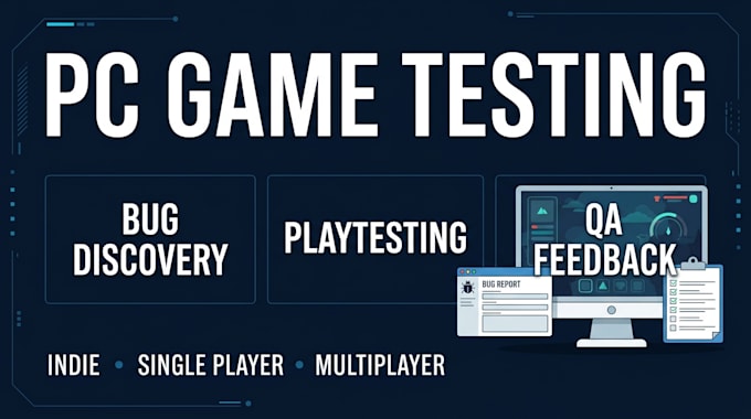 playtest your game and provide detailed QA feedback