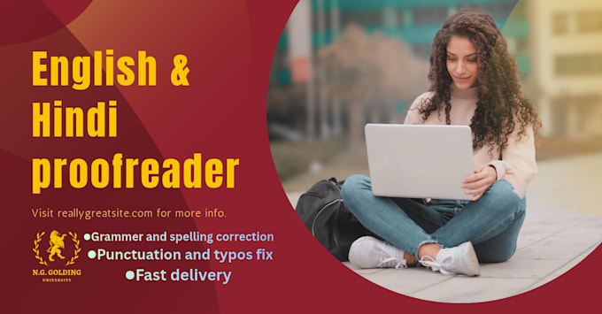 proofread and edit english or hindi grammar and spelling