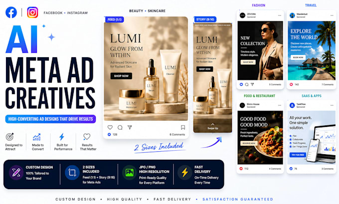 create high converting meta ad creatives