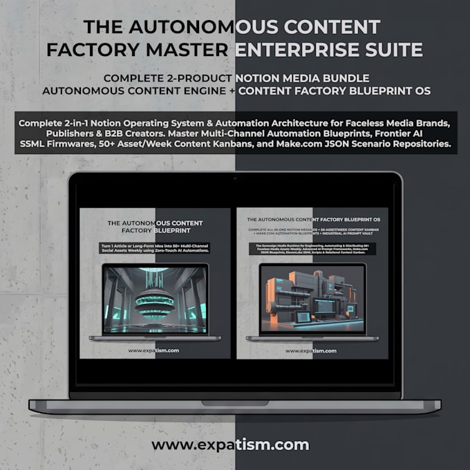 build an autonomous ai content engine and notion workspace with make com