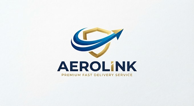 design a fast and professional delivery service logo
