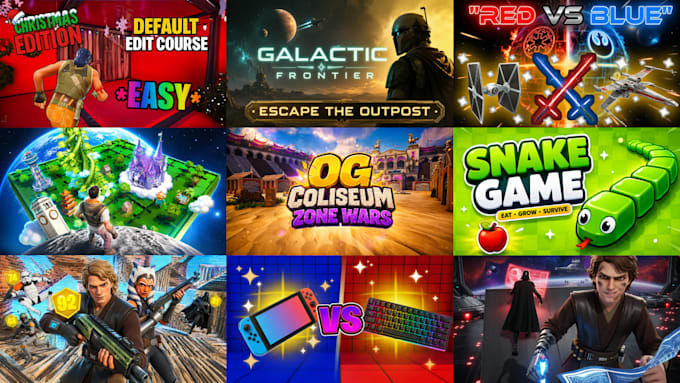 create a professional fortnite thumbnail