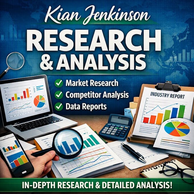 complete in depth and thorough market research and analysis