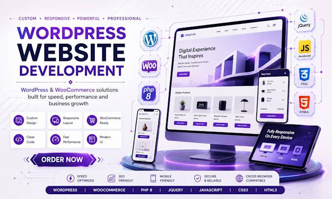 customize wordpress theme for business or personal site