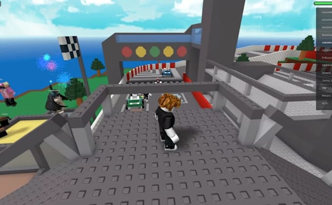 develop your roblox game, script systems, build maps and roblox studio