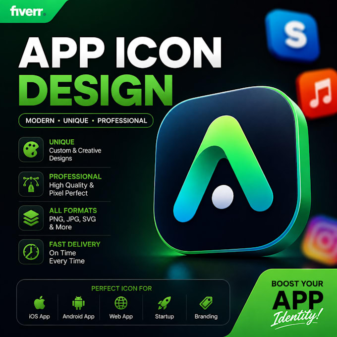 design best app icon for mobile app