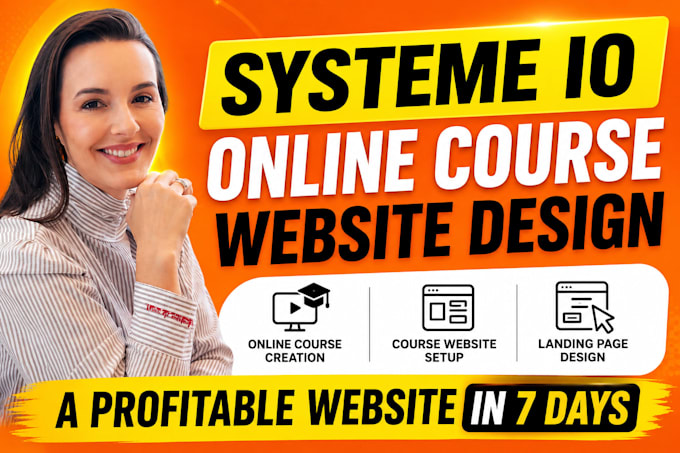 build systeme io course creation, systeme io course website systeme landing page
