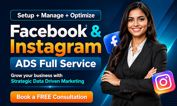 setup and manage facebook ads compaign, instagram ads
